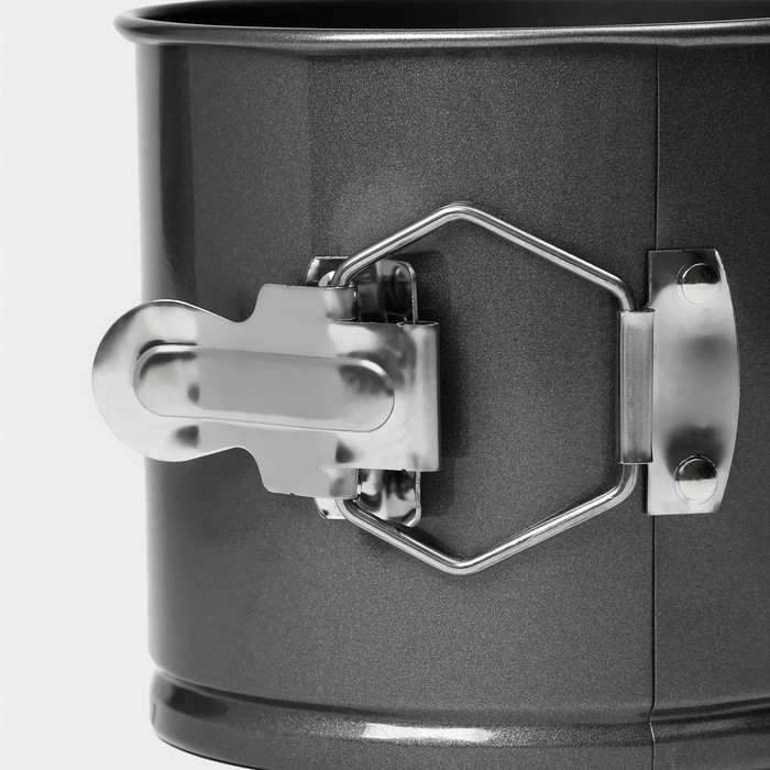 Форма для выпечки Доляна «Элин», 12×10 см, съёмное дно, антипригарное покрытие Форма для выпечки Доляна «Элин», 12×10 см, съёмное дно, антипригарное покрытие