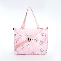 Шопер на молнии, цвет розовый Шопер на молнии, цвет розовый