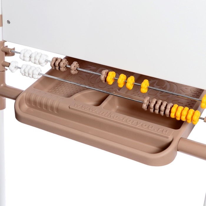 Доска знаний-мольберт двусторонний, цвет белый