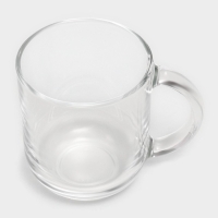 Кружка стеклянная Luminarc Troquet, 250 мл, цвет прозрачный Кружка стеклянная Luminarc Troquet, 250 мл, цвет прозрачный