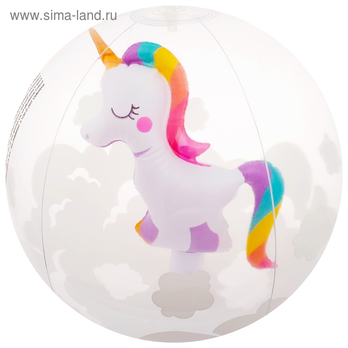 Мяч надувной «Единорог», d=30 см Мяч надувной «Единорог», d=30 см