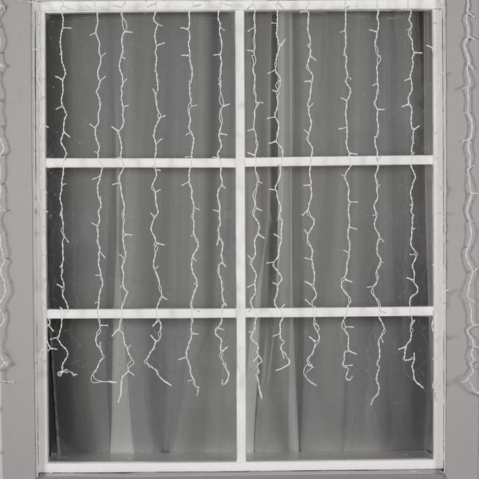 Гирлянда «Занавес» 2 × 1.5 м, IP44, УМС, белая нить, 360 LED, свечение синее, 220 В Гирлянда «Занавес» 2 × 1.5 м, IP44, УМС, белая нить, 360 LED, свечение синее, 220 В