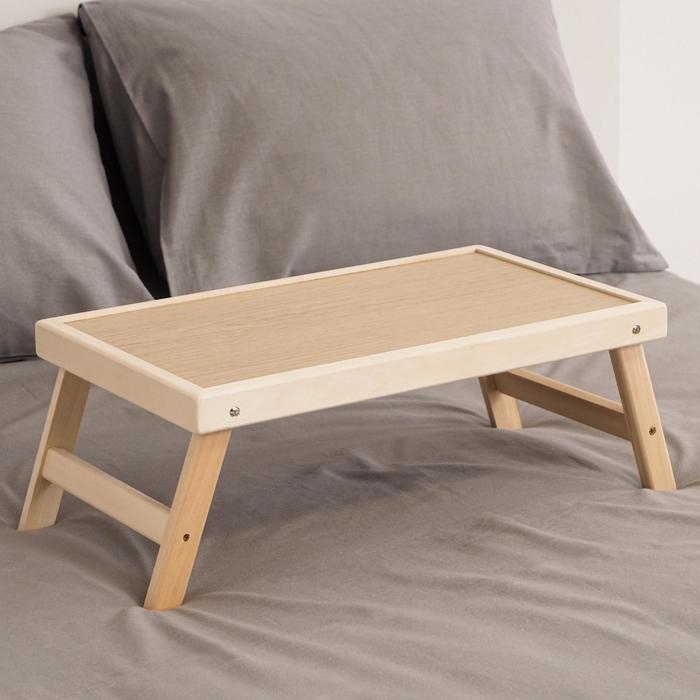 Столик для завтрака складной, 50×30см, цвет орех сонома Столик для завтрака складной, 50×30см, цвет орех сонома