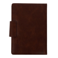 Ежедневник недатированный А5, 160 листов, deVENTE. Norwich, обложка искусственная кожа, 2 ляссе, тонированный блок 70 г/м2, коричневый