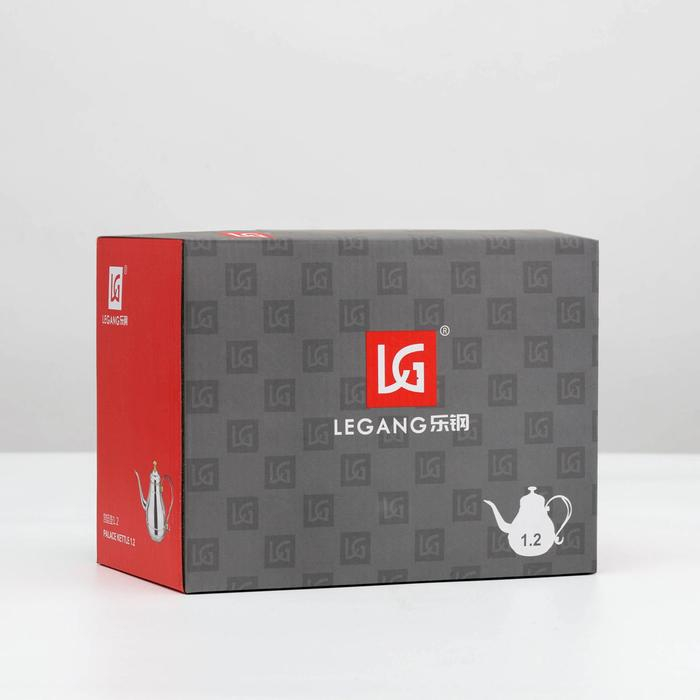 Чайник заварочный из нержавеющей стали «Леранс», 1,1 л, металлическое сито, цвет хромированный Чайник заварочный из нержавеющей стали «Леранс», 1,1 л, металлическое сито, цвет хромированный