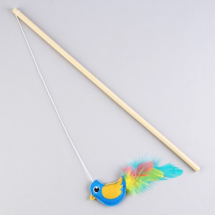 Дразнилка из фетра &laquo;&lrm;Птичка&raquo;, 6,6х5,6 см