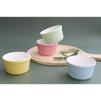 Рамекин из жаропрочной керамики Доляна «Нюд», 200 мл, 9×5 см, цвет голубой Рамекин из жаропрочной керамики Доляна «Нюд», 200 мл, 9×5 см, цвет голубой