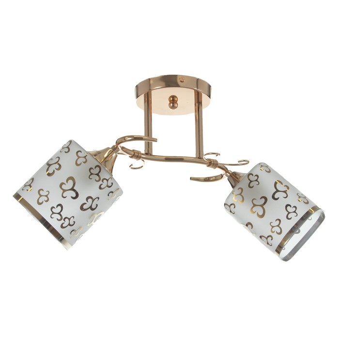 Люстра ГАЛЛОП 130521 2хE27 60Вт золото 40х18х20 см