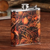 Фляжка &laquo;Шишки&raquo;, 210 мл