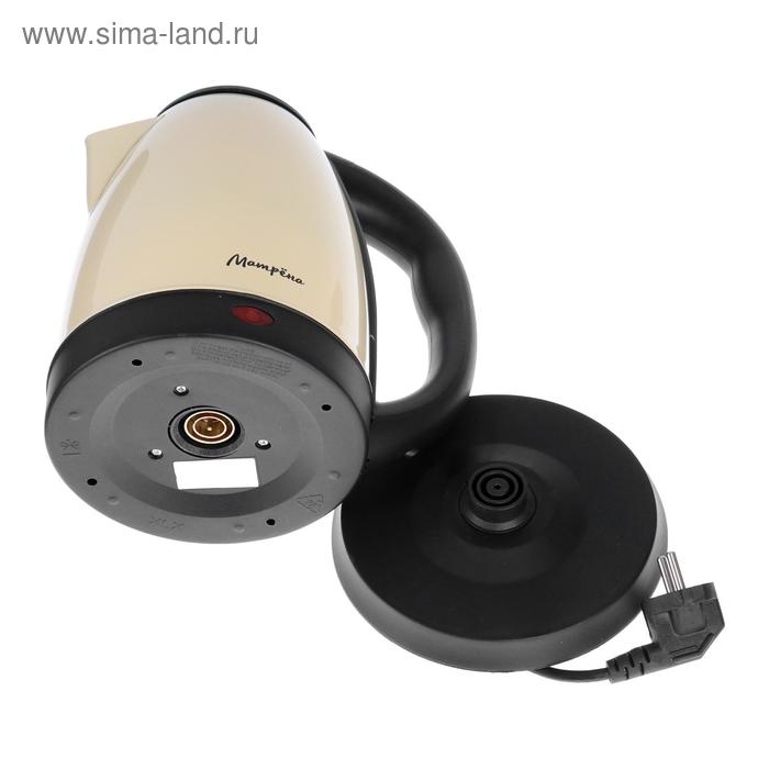 Чайник электрический Чайник электрический "Матрёна" MA-002, металл, 1.8 л, 1500 Вт, бежевый