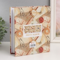 Фотоальбом на 100 фото 10х15 см "Фотоаппарат с цветами. Ретро" в коробке МИКС 5х19х23 см