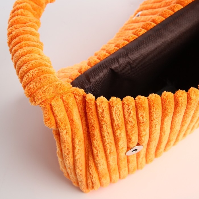 Сумка молодёжная на магните, цвет оранжевый Сумка молодёжная на магните, цвет оранжевый