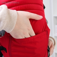 Рюкзак-кенгуру для малыша &laquo;Baby&raquo;, цвет красный