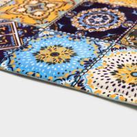 Коврик для ванной и туалета &laquo;Богемия&raquo;, 45&times;120 см, мозаика