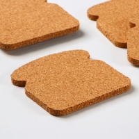 Набор подставок под горячее Доляна &laquo;Хлеб&raquo;, 10 шт, 10&times;10 см