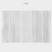 Салфетки сервировочные на стол Доляна &laquo;Ян&raquo;, 4 шт, 30&times;45 см, цвет белый