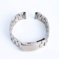 Ремешок для часов "Соломон", 20 мм, металл, l-18 см, хром Ремешок для часов "Соломон", 20 мм, металл, l-18 см, хром