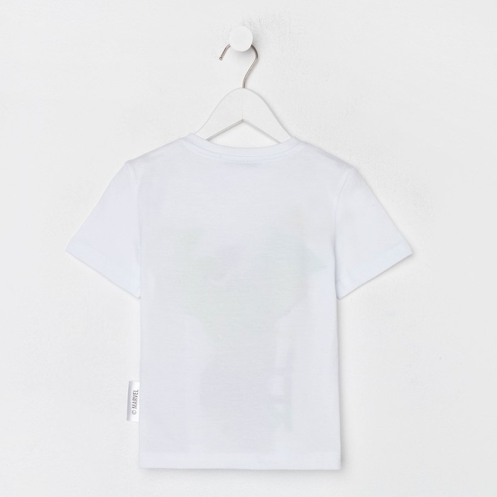 Футболка детская &laquo;Халк&raquo; Мстители, рост 122-128, белый