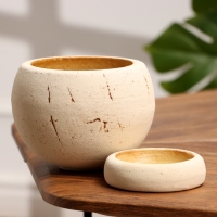 Горшок цветочный "Шар микро", 1,2 л, диаметр 14 см, высота 12 см Горшок цветочный "Шар микро", 1,2 л, диаметр 14 см, высота 12 см