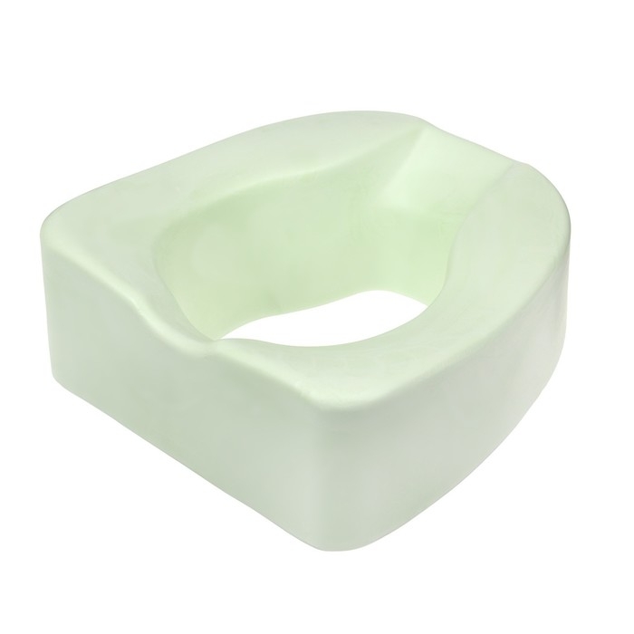 Сиденье для уличного туалета, для пожилых и маломобильных людей, 42 &times; 38 см, пенополиуретан, зелёное