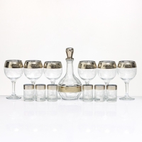 Минибар "Гармония" 13 предметов: фужеры 260 мл + графин 500 мл + стопка 60 мл Минибар "Гармония" 13 предметов: фужеры 260 мл + графин 500 мл + стопка 60 мл