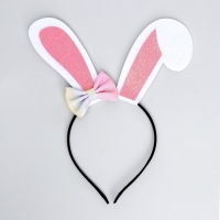 Новый год! Ободок для волос карнавальный &laquo;Милашка&raquo;, ушки зайчика