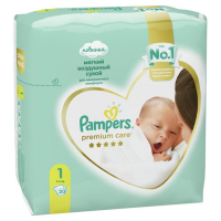 Подгузники Pampers Premium Care(2-5 кг), 20 шт Подгузники Pampers Premium Care(2-5 кг), 20 шт