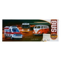 Троллейбус радиоуправляемый &laquo;Город&raquo;, открываются двери, световые эффекты, работает от батареек