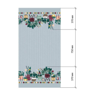 Скатерть "Этель" Hygge 149х180 см, 100% хлопок, саржа 190 г/м2