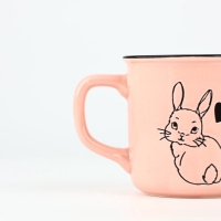 Кружка керамическая «Зайка», 210 мл Кружка керамическая «Зайка», 210 мл