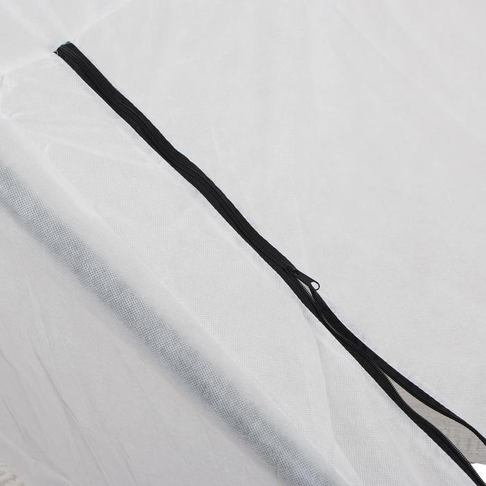 Мини-теплица, 1,25 &times; 1,4 &times; 1,15 м, стальной каркас d = 16 мм, спанбонд 60 г/м&sup2;