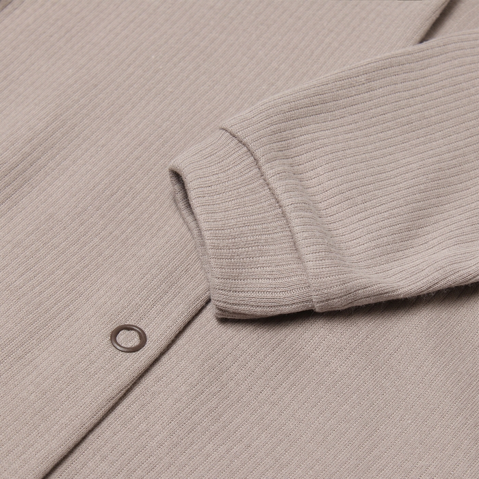 Комбинезон детский с открытыми ножками, цвет серый, рост 74