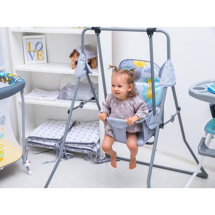 Качели детские напольные &laquo;Веселые зверята&raquo;