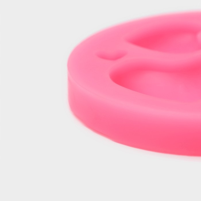 Молд Доляна &laquo;Сердца&raquo;, силикон, d=7,5 см, цвет МИКС