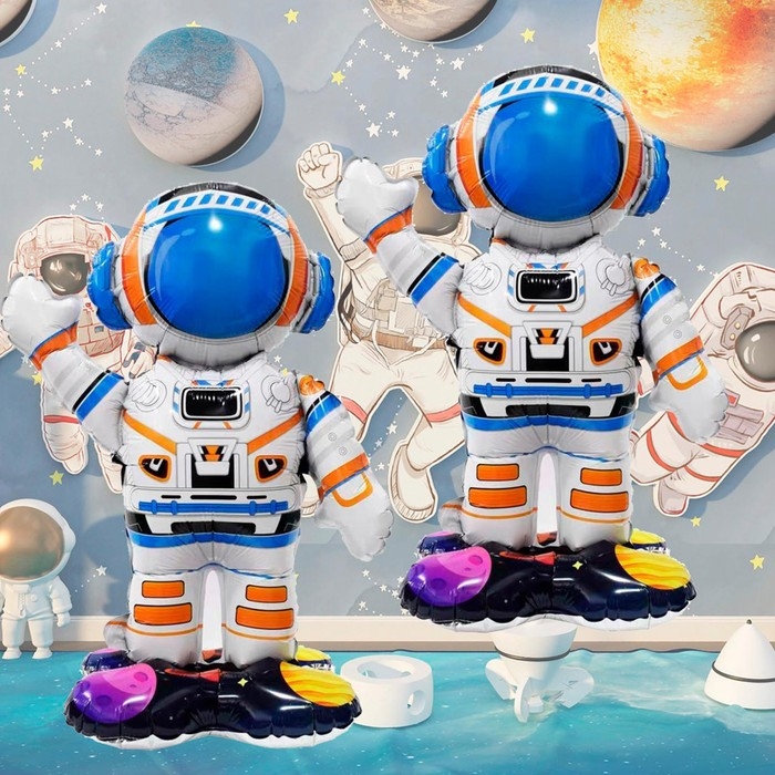 Шар фольгированный 25 Шар фольгированный 25" «Космонавт», под воздух
