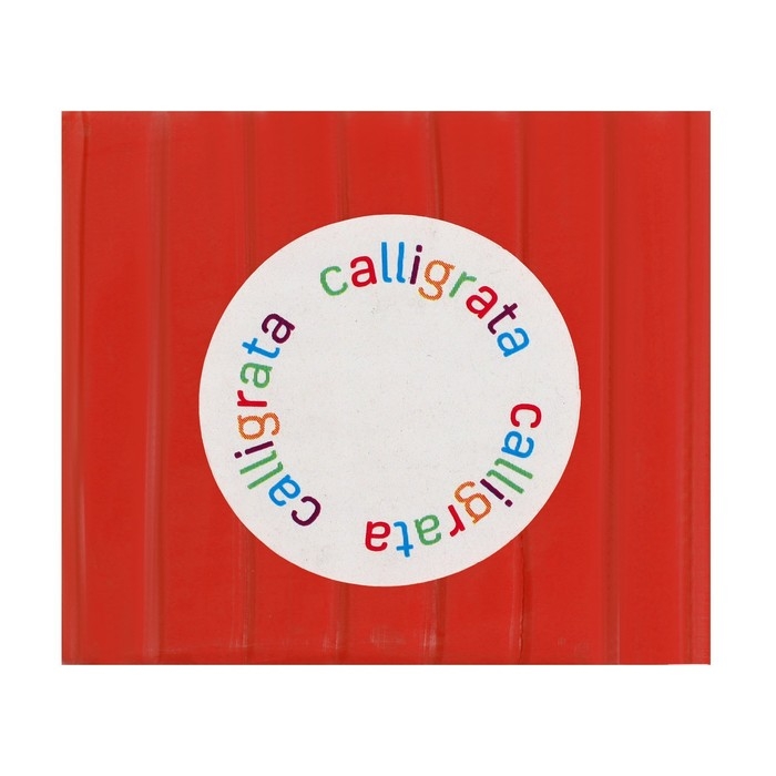 Полимерная глина 50 гр, неоновая, оранжевая Полимерная глина 50 гр, неоновая, оранжевая