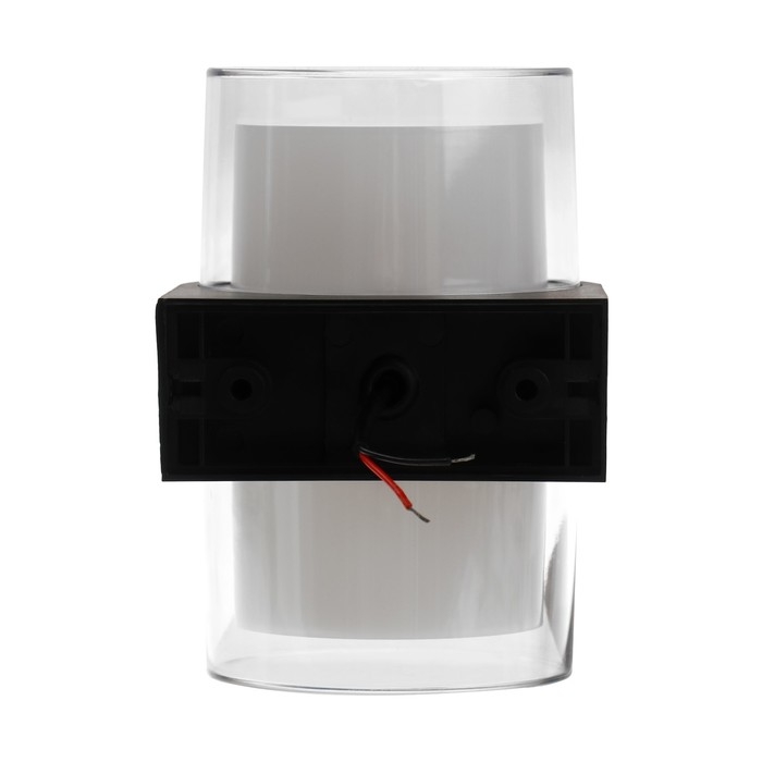 Светильник фасадный «Гранд двойной», FSD-040, 10 Вт, 3000К, IP65, 220 В, пластик, черный Светильник фасадный «Гранд двойной», FSD-040, 10 Вт, 3000К, IP65, 220 В, пластик, черный