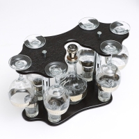 Минибар "Гармония" 13 предметов: фужеры 260 мл + графин 500 мл + стопка 60 мл Минибар "Гармония" 13 предметов: фужеры 260 мл + графин 500 мл + стопка 60 мл