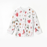 Кофточка детская MINAKU "Winter", цвет белый, рост 62-68 см