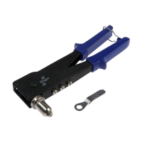 Заклепочник ТУНДРА, 250 мм, поворотный 0-90&deg;, заклепки 2.4 - 3.2 - 4 - 4.8 мм