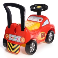 Машинка — каталка «Малыш», со звуком, МИКС Машинка — каталка «Малыш», со звуком, МИКС