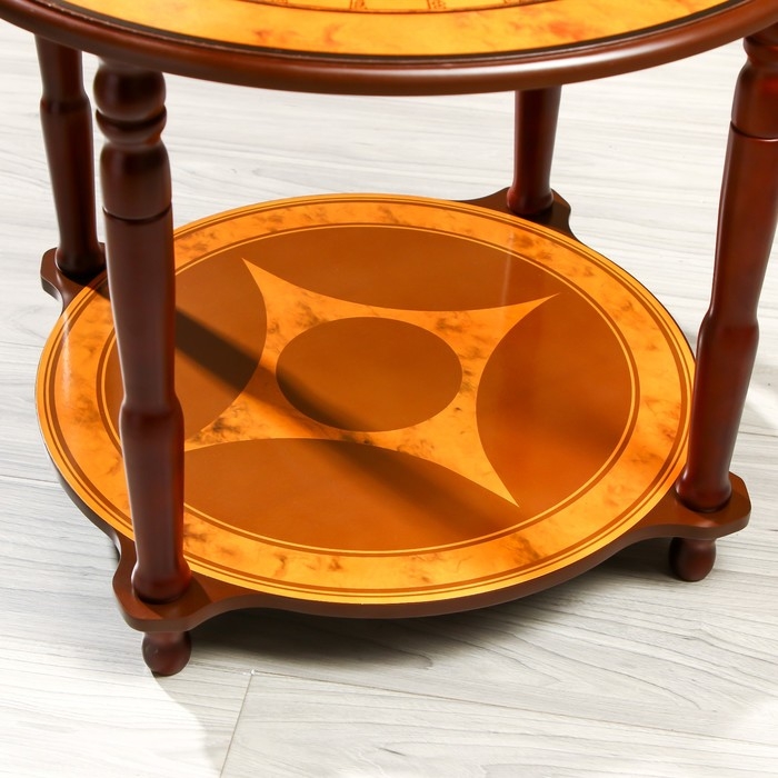 Столик декоративный "Старинная карта" 60х60х49 см