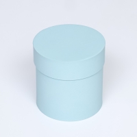 Набор шляпных коробок 5 в 1 "Мята", 20 &times; 20 &times; 20‒13,5 &times; 13,5 &times; 13,5 см