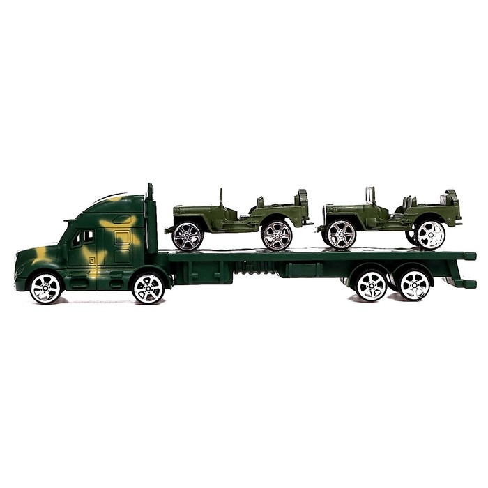 Грузовик инерционный &laquo;Военный автовоз&raquo;