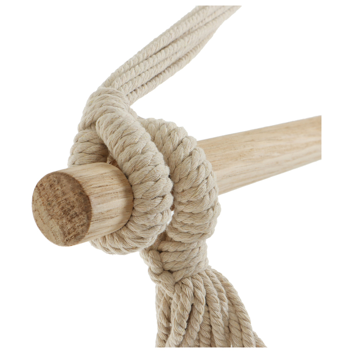 Гамак-кресло maclay, подвесное, плетёное, 60 х 80 см, цвет чёрный Гамак-кресло maclay, подвесное, плетёное, 60 х 80 см, цвет чёрный