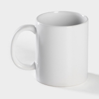 Кружка - хамелеон керамическая Доляна «Много забот», 350 мл, цвет белый Кружка - хамелеон керамическая Доляна «Много забот», 350 мл, цвет белый