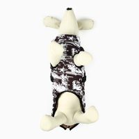 Одежда для собак. Куртка зимняя &laquo;Тёплая зима&raquo;, камуфляж, размер S