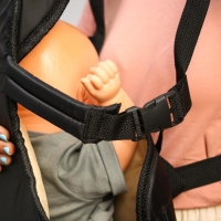 Рюкзак кенгуру для малыша «Сидим и лежим», цвет черный Рюкзак кенгуру для малыша «Сидим и лежим», цвет черный