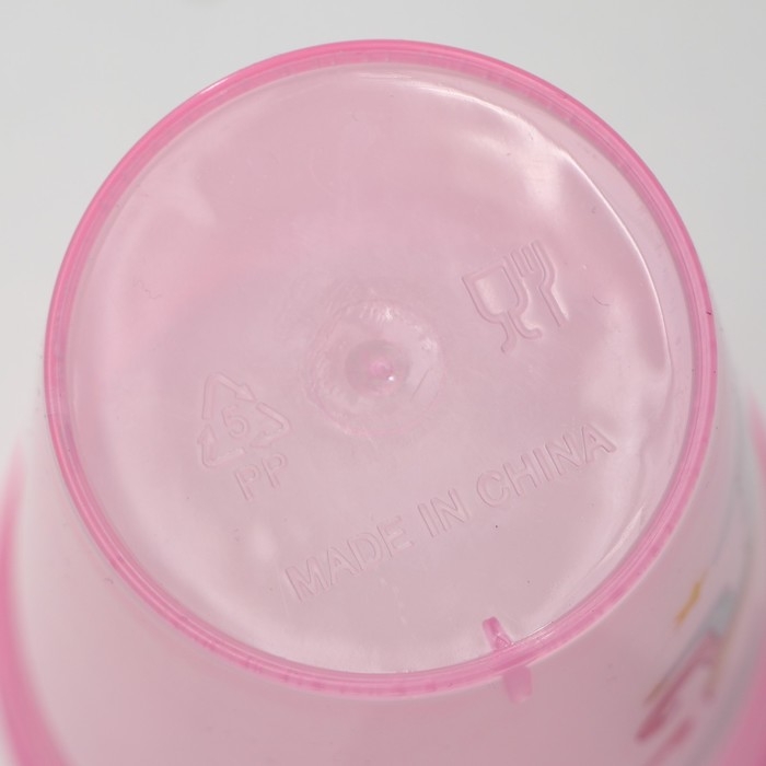 Стакан с трубочкой и крышкой Доляна &laquo;Единорог&raquo;, 450 мл, цвет МИКС