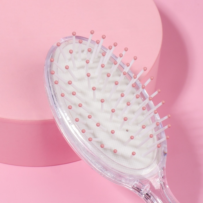 Расчёска-шейкер &laquo;Кошечки&raquo;, 5,3 &times; 18,3 см, рисунок МИКС